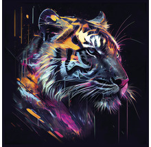 Abstrakte Illustration eines Tigerkopfes