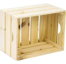 Holzkiste zur Aufbewahrung