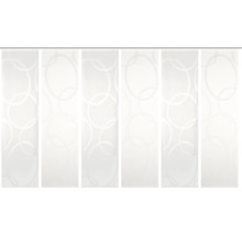 Schiebegardine mit Kreis Muster für Fensterdekoration