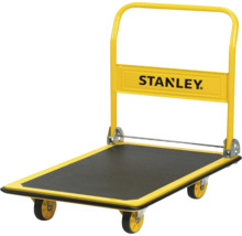 Gelber Stanley Transportroller mit schwarzer Ladefläche