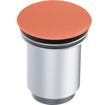 Ablaufventil für Waschtisch ohne Überlauf 1 1/4" terra pink matt