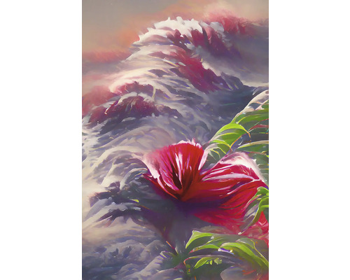 Leinwandbild Blossom Wave 40x60 cm