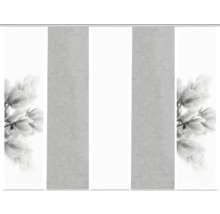 Schiebegardine mit Blumenmuster für Fensterdekoration