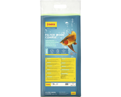Filterwatte Sera Filter Wool Coarse grob 1 kg