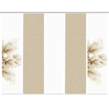 Flächenvorhang mit Magnolienmuster