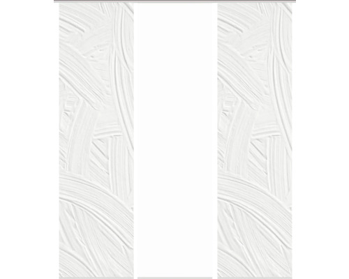 Schiebetür mit Pinselstrich-Optik