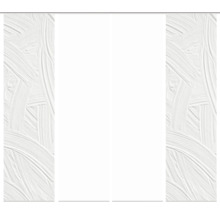 Schiebegardine mit Pinselstrichmuster