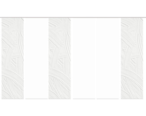 Schiebevorhang mit Farbstruktur