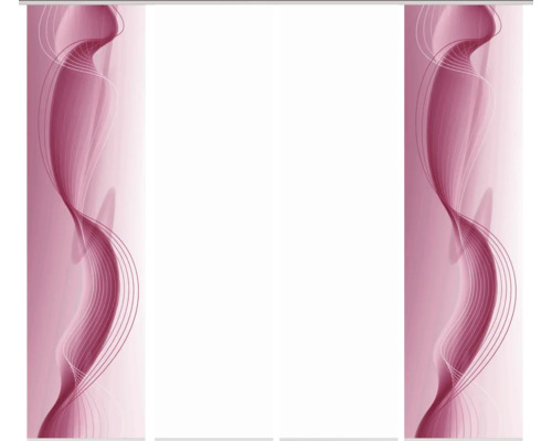 Dekorativer Raumteiler mit abstraktem Muster