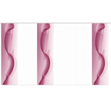 Dekorativer Sichtschutz mit abstraktem Muster