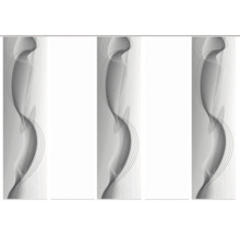 Schiebegardine mit abstraktem Muster für Fensterdekoration