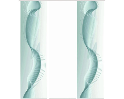 Dekoratives Schiebeelement mit abstraktem Muster