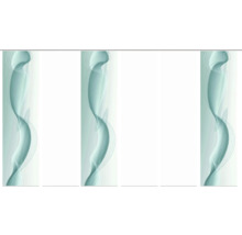 Rollos mit abstraktem Design