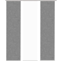 Schiebegardine mit textilem Flächenvorhang