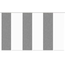 Schiebegardine mit textilem Gewebe