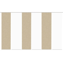 Flächenvorhänge aus Stoff im Wohnraum