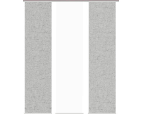 Schiebegardine mit Paneelen zur Fensterdekoration