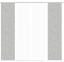 Schiebegardinen aus Stoff für Fensterdekoration