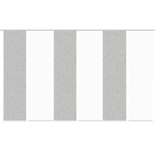 Schiebegardine mit Textiloptik