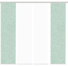 Schiebegardine mit Textiloberfläche