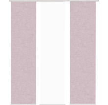 Schiebegardine mit Leineneffekt zur Fensterdekoration