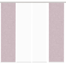 Schiebegardine mit Textiloptik