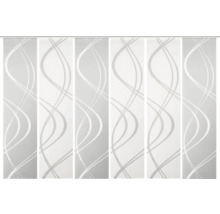 Flächenvorhang mit Wellenmuster