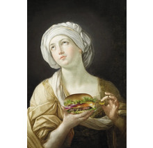 Leinwandbild Heal-thy Burger 60x90 cm