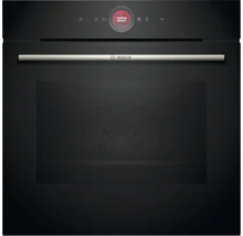 Bosch Einbaubackofen mit Bedienfeld und Logo