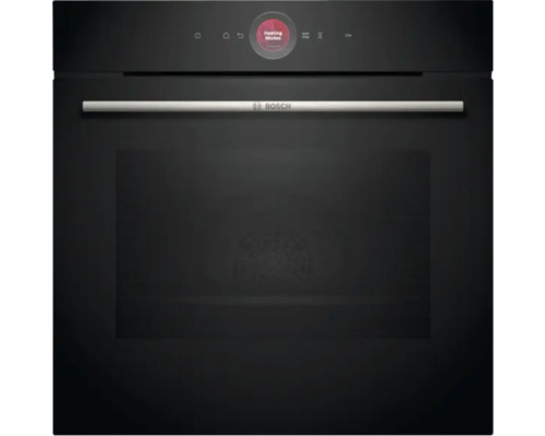 Bosch Backofen HBG7341B1 Nutzvolumen 71 l Maße BxHxT 59,4 cm x 59,5 cm x 54,8 cm Bosch Einbaubackofen mit Bedienfeld und Logo