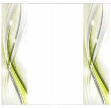 Rollostoff mit abstraktem Wellenmuster für Fensterdekoration