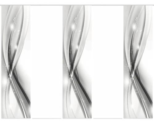 Abstraktes Wanddesign mit eleganten Kurven