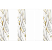 Dekorplatten mit Marmoroptik und Goldakzenten