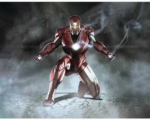 Leinwandbild Iron Man Charging 40x30 cm