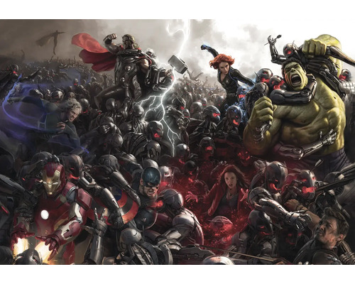 Leinwandbild Avengers War 60x40 cm