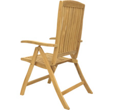 Gartensessel aus Teakholz mit Armlehnen