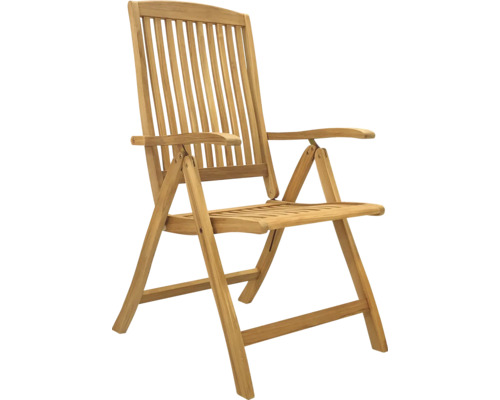Gartenstuhl GARDEN PLACE braun Teak klappbar Teakholz, Rückenlehne verstellbar Gartenstuhl GARDEN PLACE braun Teak klappbar Teakholz, Rückenlehne verstellbar
