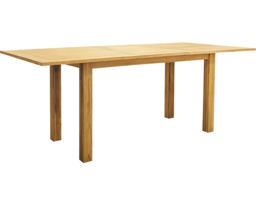 Gartentisch GARDEN PLACE 160 x 90 x 75 cm braun aus robustem, geöltem Teakholz, Ausziehfunktion, bis zu 6 Sitzplätze Gartentisch GARDEN PLACE 160 x 90 x 75 cm braun aus robustem, geöltem Teakholz, Ausziehfunktion, bis zu 6 Sitzplätze