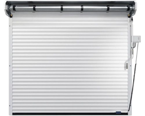 Geschlossenes Rolltor für den Aussenbereich