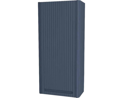 Hängeschrank mit 1 Tür Devo Gloria 2.0 rechts BxHxT 40x86x21 cm perfect touch parisian blue geriffelt