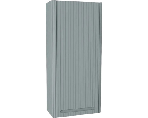 Hängeschrank mit 1 Tür Devo Gloria 2.0 links BxHxT 40x86x21 cm fjord geriffelt Rollladenschrank zur Wandmontage