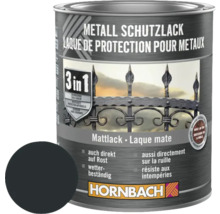 HORNBACH Metallschutzlack 3in1 matt anthrazitgrau 750 ml-thumb-0