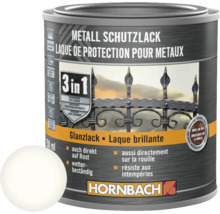 HORNBACH Metallschutzlack 3in1 glänzend weiß 250 ml-thumb-0