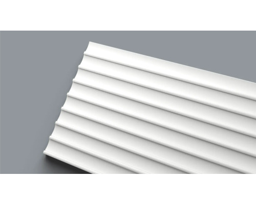 Wandpaneel PU Ionic Großpack 10 Stk. 100 x 30 cm Kunststoffpaneel für Wand und Decke