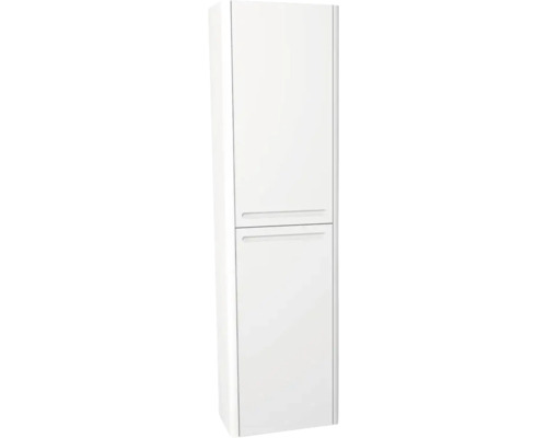 Hängehochschrank mit 2 Türen Devo Gloria 2.0 rechts BxHxT 40x172x33 cm premium white supermatt glatt