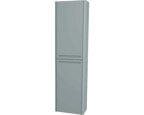Hängehochschrank mit 2 Türen Devo Gloria 2.0 links BxHxT 40x172x33 cm fjord glatt Hochschrank mit zwei Türen für Badezimmer