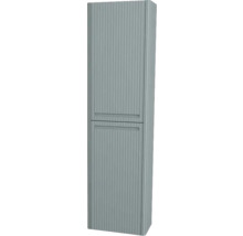Hängehochschrank mit 2 Türen Devo Gloria 2.0 links BxHxT 40x172x33 cm fjord geriffelt