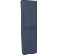 Hängehochschrank mit 2 Türen Devo Gloria 2.0 rechts BxHxT 40x172x33 cm perfect touch parisian blue geriffelt