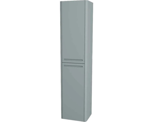 Hängehochschrank mit 2 Türen Devo Gloria 2.0 links BxHxT 45x165x26 cm fjord glatt Hochschrank mit zwei Türen für das Badezimmer