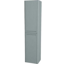 Hängehochschrank mit 2 Türen Devo Gloria 2.0 links BxHxT 45x165x26 cm fjord geriffelt